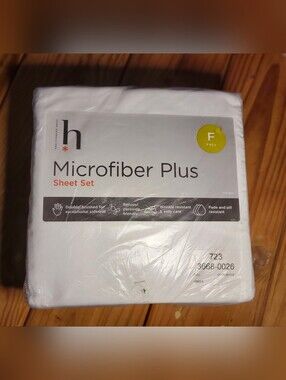 Microfiber Plus Sheet Set - White by Home Expressions